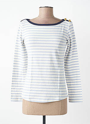 Tricou mâneci lungi mâneci lungi albastru NETWORK femeie
