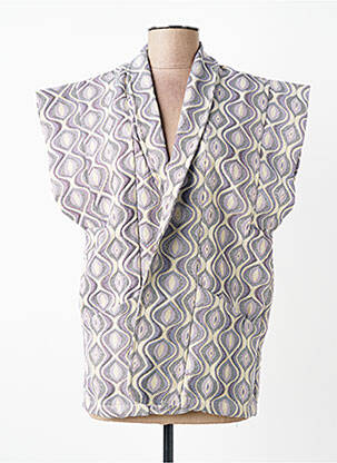 Vestă cu mâneci scurte mâneci scurte violet POHÊME femme