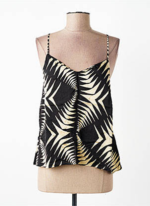 Top croială fluidă bretele subțiri negru BA&SH femme