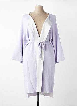 Vestă cu mâneci lungi mâneci 3/4 violet LIVIANA CONTI femeie