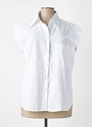 Cămașă mâneci scurte mâneci scurte alb SEVENTY femme