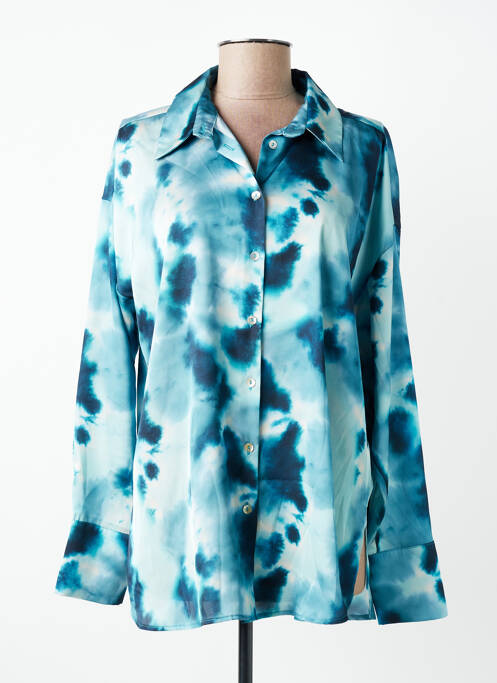 Cămașă croială fluidă mâneci lungi albastru A/W WOMAN femme