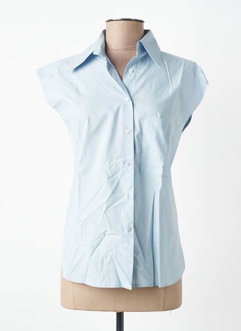 Cămașă mâneci scurte mâneci scurte albastru SEVENTY femme