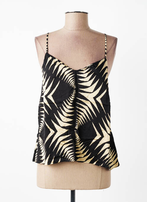 Top croială fluidă bretele subțiri negru BA&SH femme