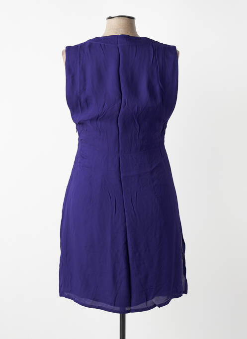 Rochie scurtă fără mâneci fără mâneci violet SEVENTY femme