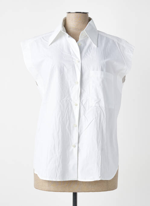 Cămașă mâneci scurte mâneci scurte alb SEVENTY femme