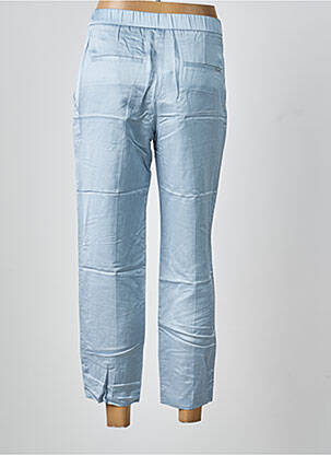 Pantalon 7/8 talie elastică albastru SEVENTY femeie