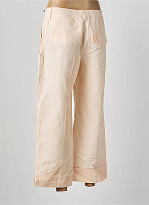 Pantalon 7/8 închidere cu fermoar sub clapetă cu nasturi roz SEVENTY femeie