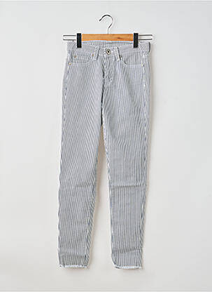 Pantalon slim buzunare albastru DENIM STUDIO femeie