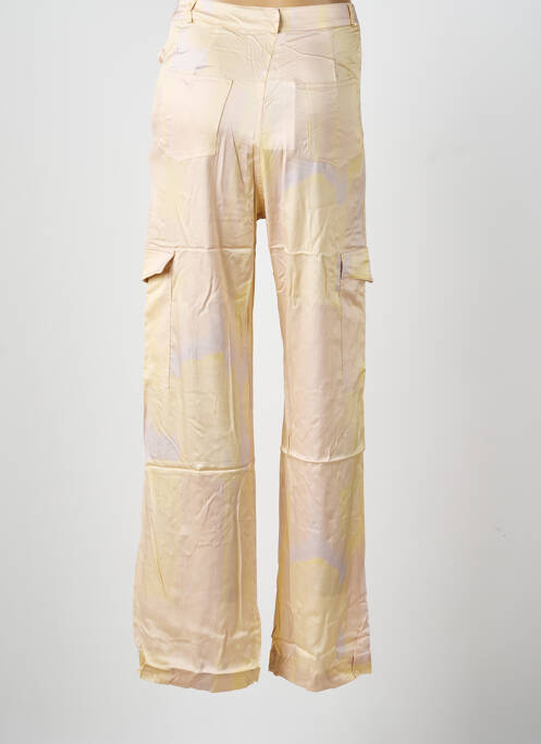 Pantalon cargo croială dreaptă bej FÊTE IMPÉRIALE femme