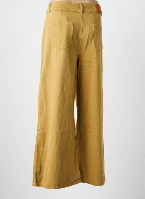 Pantalon evazat croială evazată galben SKATÏE femme