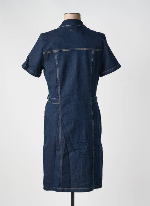 Rochie midi mâneci scurte mâneci scurte albastru NATHALIE CHAIZE femme