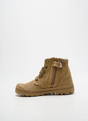 Botine/ghete vârf rotund vârf rotund maro PALLADIUM băiat