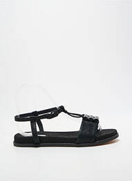 Sandale/pantofi decupați închidere cu buclă(e) toc plat până la 3 cm negru CLARKS femme