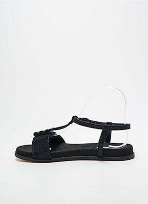 Sandale/pantofi decupați închidere cu buclă(e) toc plat până la 3 cm negru CLARKS femeie