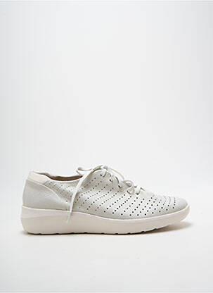 Adidași branț detașabil toc de 4 la 6 cm gri CLARKS femeie