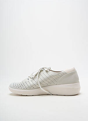Adidași branț detașabil toc de 4 la 6 cm gri CLARKS femeie