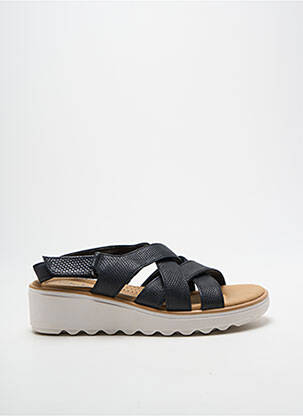 Sandale/pantofi decupați vârf deschis toc de 4 la 6 cm negru CLARKS femme