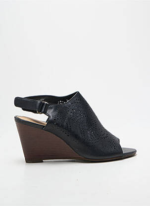 Sandale/pantofi decupați toc platformă toc de 7 la 9 cm negru CLARKS femeie