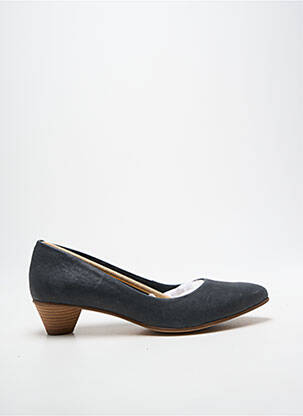 Pantofi cu toc cubanez toc de 4 la 6 cm gri CLARKS femeie