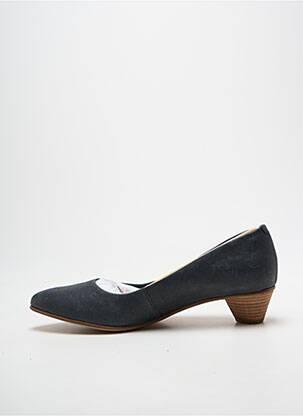 Pantofi cu toc cubanez toc de 4 la 6 cm gri CLARKS femeie