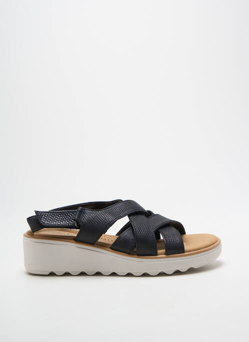 Sandale/pantofi decupați vârf deschis toc de 4 la 6 cm negru CLARKS femme
