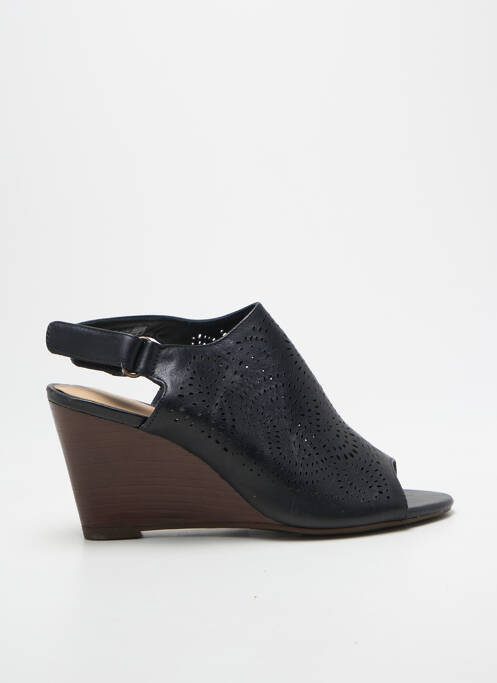 Sandale/pantofi decupați toc platformă toc de 7 la 9 cm negru CLARKS femme
