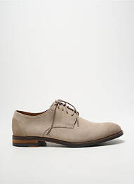 Derby-uri tip de talpă amortizantă toc mic gri CLARKS homme