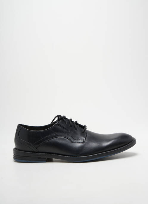 Derby-uri vârf rotund toc mic negru CLARKS homme