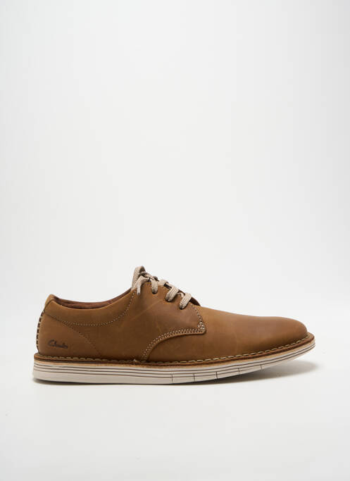 Adidași vârf rotund vârf rotund maro CLARKS homme