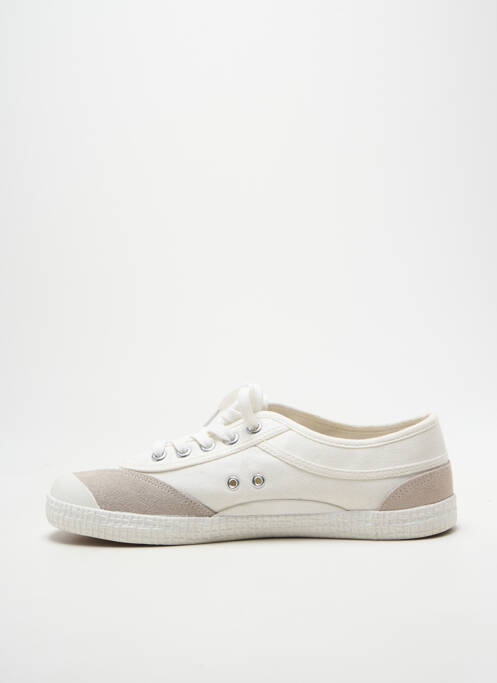 Adidași vârf rotund vârf rotund alb KAWASAKI homme