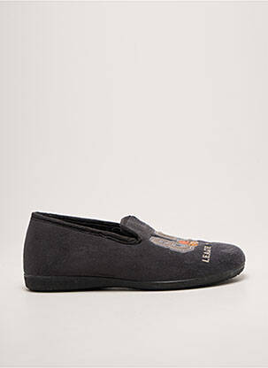 Papuci/pantofi de casă vârf rotund vârf rotund gri LA MAISON DE L'ESPADRILLE homme