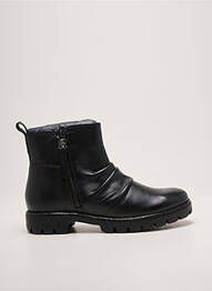 Botine/ghete material neted toc plat până la 3 cm negru ARA femme