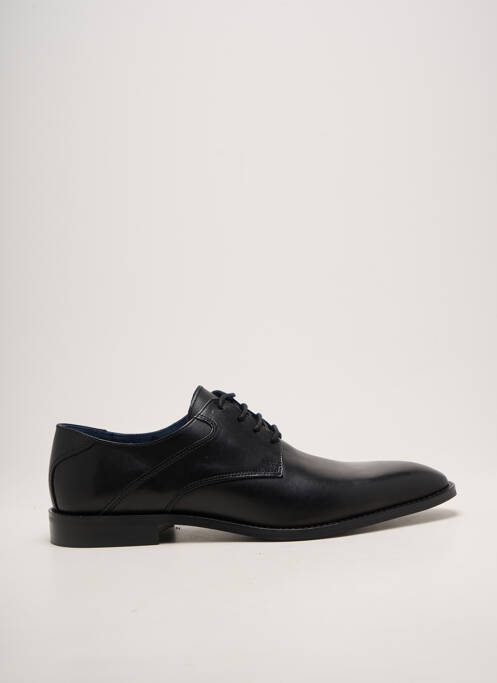 Derby-uri vârf rotund toc mic negru HIPNESS homme