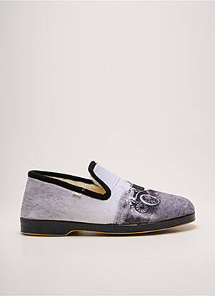 Papuci/pantofi de casă vârf rotund vârf rotund gri CHIC & RELAX homme