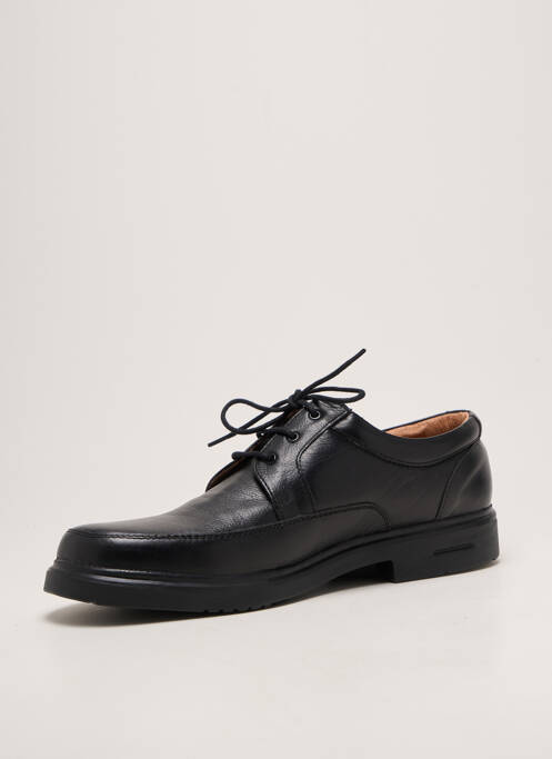 Derby-uri branț detașabil toc mic negru ARIMA homme