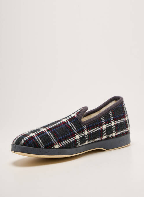 Papuci/pantofi de casă vârf rotund vârf rotund gri WAPITI homme