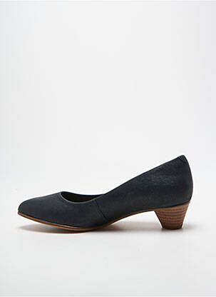 Pantofi cu toc cubanez toc de 4 la 6 cm negru CLARKS femeie
