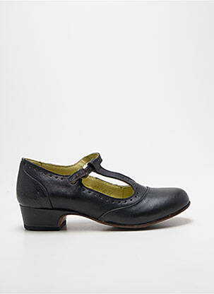 Derby-uri vârf rotund toc plat până la 3 cm negru KICKERS femeie