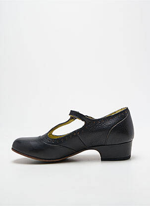 Derby-uri vârf rotund toc plat până la 3 cm negru KICKERS femeie