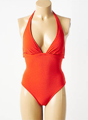 Costum de baie dintr-o singură piesă elasticitate roșu PAIN DE SUCRE femeie