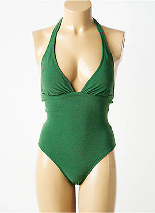 Costum de baie dintr-o singură piesă elasticitate verde PAIN DE SUCRE femeie