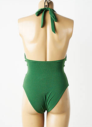 Costum de baie dintr-o singură piesă elasticitate verde PAIN DE SUCRE femeie