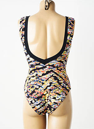 Costum de baie dintr-o singură piesă imprimeu fantezie negru PAIN DE SUCRE femeie