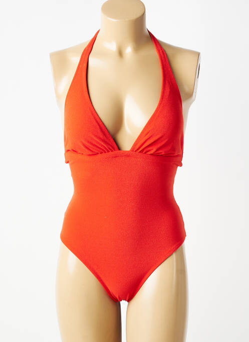 Costum de baie dintr-o singură piesă elasticitate roșu PAIN DE SUCRE femme