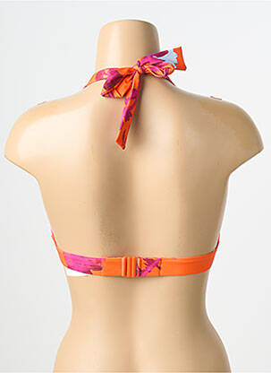 Sutien de costum de baie elasticitate sutien cu susținere înaltă și burete detașabil portocaliu CHANTELLE femeie
