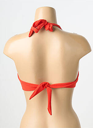 Sutien de costum de baie elasticitate sutien balconet cu decolteu înalt portocaliu PAIN DE SUCRE femeie