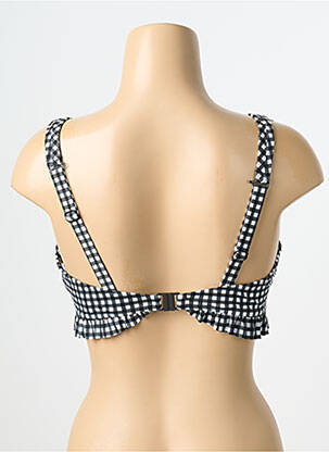 Sutien de costum de baie elasticitate sutien balconet cu decolteu înalt negru FREYA femeie