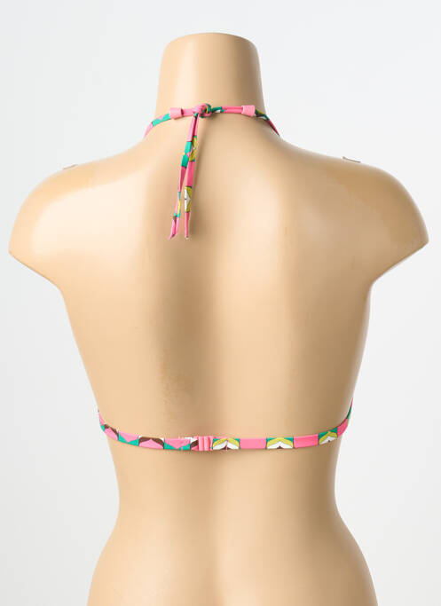 Sutien de costum de baie elasticitate sutien cu susținere înaltă și burete detașabil roz JESSY BEACHWEAR femme