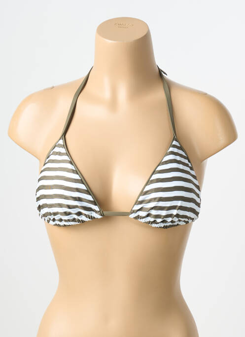 Sutien de costum de baie elasticitate sutien cu susținere înaltă și burete detașabil verde JESSY BEACHWEAR femme